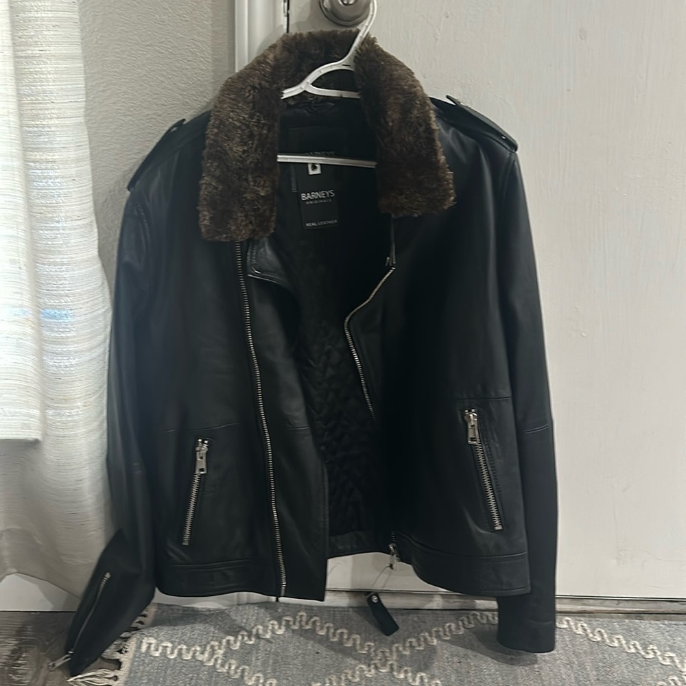 Leather jacket